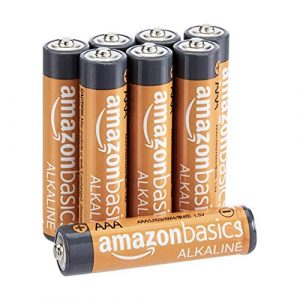 AmazonBasics AAA Performance Alkaline Non-Rechargeable Batteries (8-Pack) – Appearance May Vary