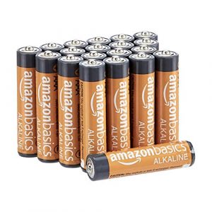 AmazonBasics AAA Performance Alkaline Batteries (20-Pack) – Appearance May Vary