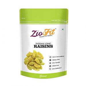 Ziofit Indian Long Raisins, 200g (Buy 1 Get 1 Free)